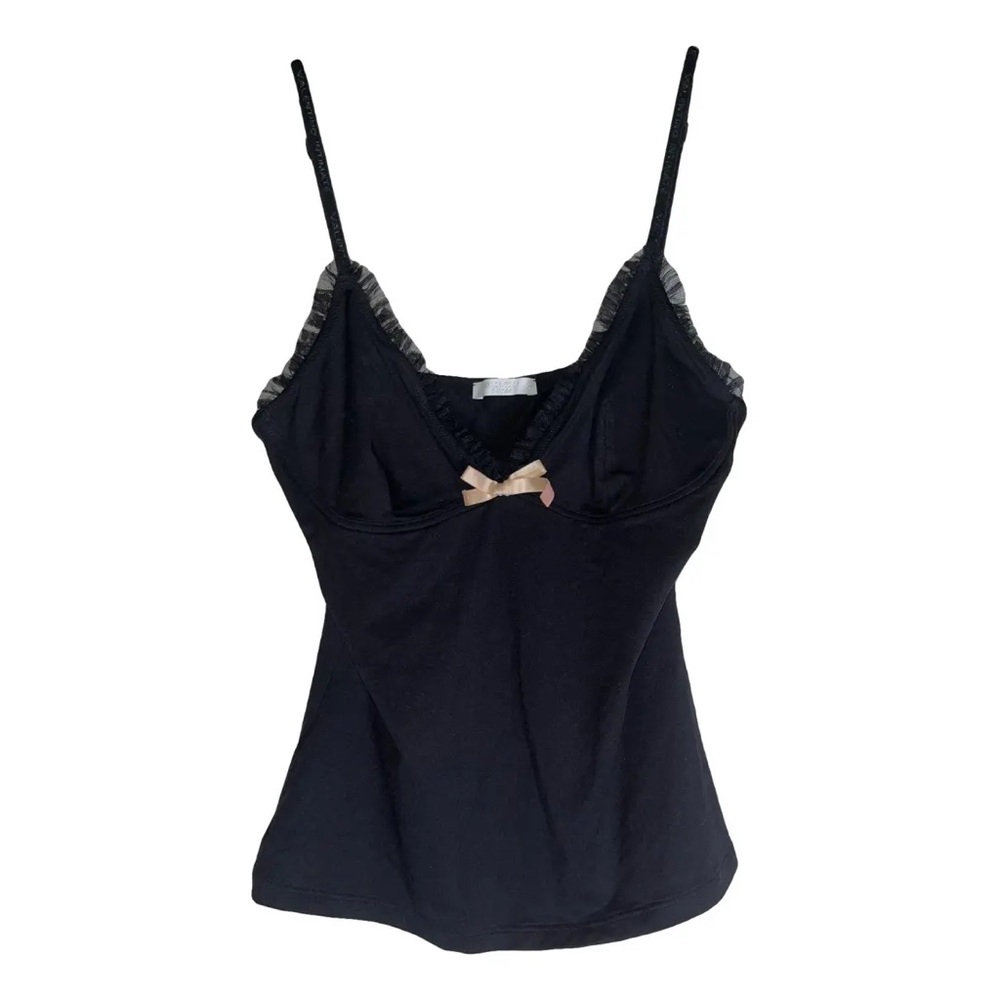Valentino Intimate Slip Camisole with Bow Made in Italy Size 44